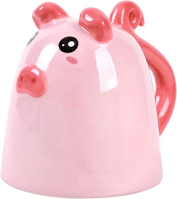 TAZA INVERTIDA CERDO KAWAII AL REVÉS I TOTAL UP & DOWN PIG MUG CERDITO 