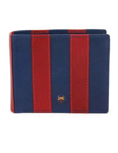 BILLETERA BARÇA FC BARCELONA PIEL SUPER FAN APAISADA CON PORTAMONEDAS BLAUGRANA AMERICANA BILLETERA BARÇA FC BARCELONA PIEL SUPER FAN APAISADA CON PORTAMONEDAS BLAUGRANA AMERICANA