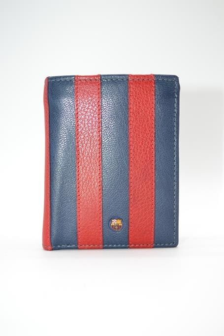 BILLETERA BARÇA PIEL FC BARCELONA CARTERA HOMBRE SUPER FAN