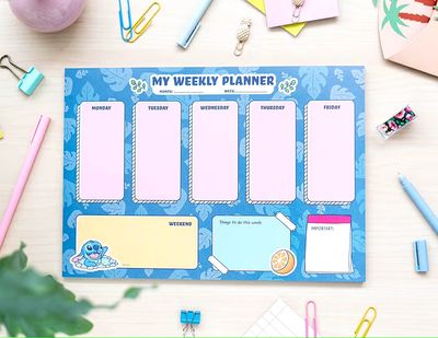 PKANIFICADOR SEMANAL STITCH BLACK FRIDAY PKANIFICADOR SEMANAL STITCH BLACK FRIDAY