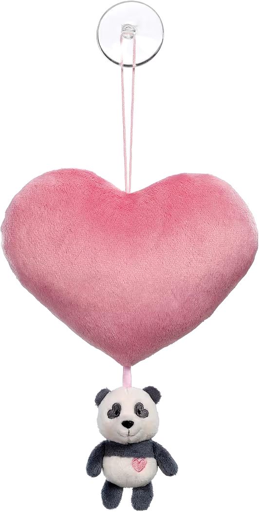 PELUCHE VENTOSA CORAZÓN CON PANDA NICI PELUCHE VENTOSA CORAZÓN CON PANDA NICI