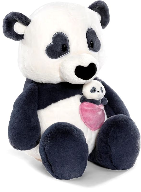 PELUCHE PANDA CORAZÓN NICI 40 CM