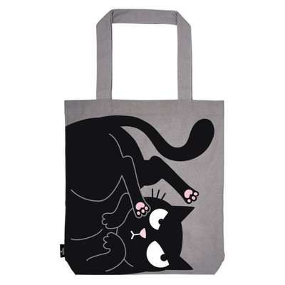 BOLSA COMPRA ED THE CAT GATO SHOPPING base reforzada 