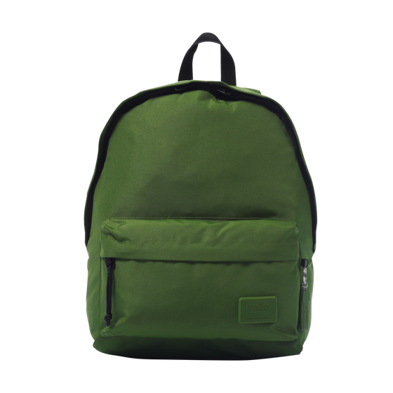 PACK MOCHILA+ESTUCHE KALEX TOTTO VERDE 17L +PORTATODO OBSEQUIO  