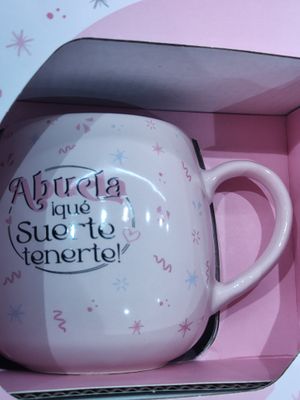 TAZA OVALADA ABUELA LOVELY STORY 400ML
