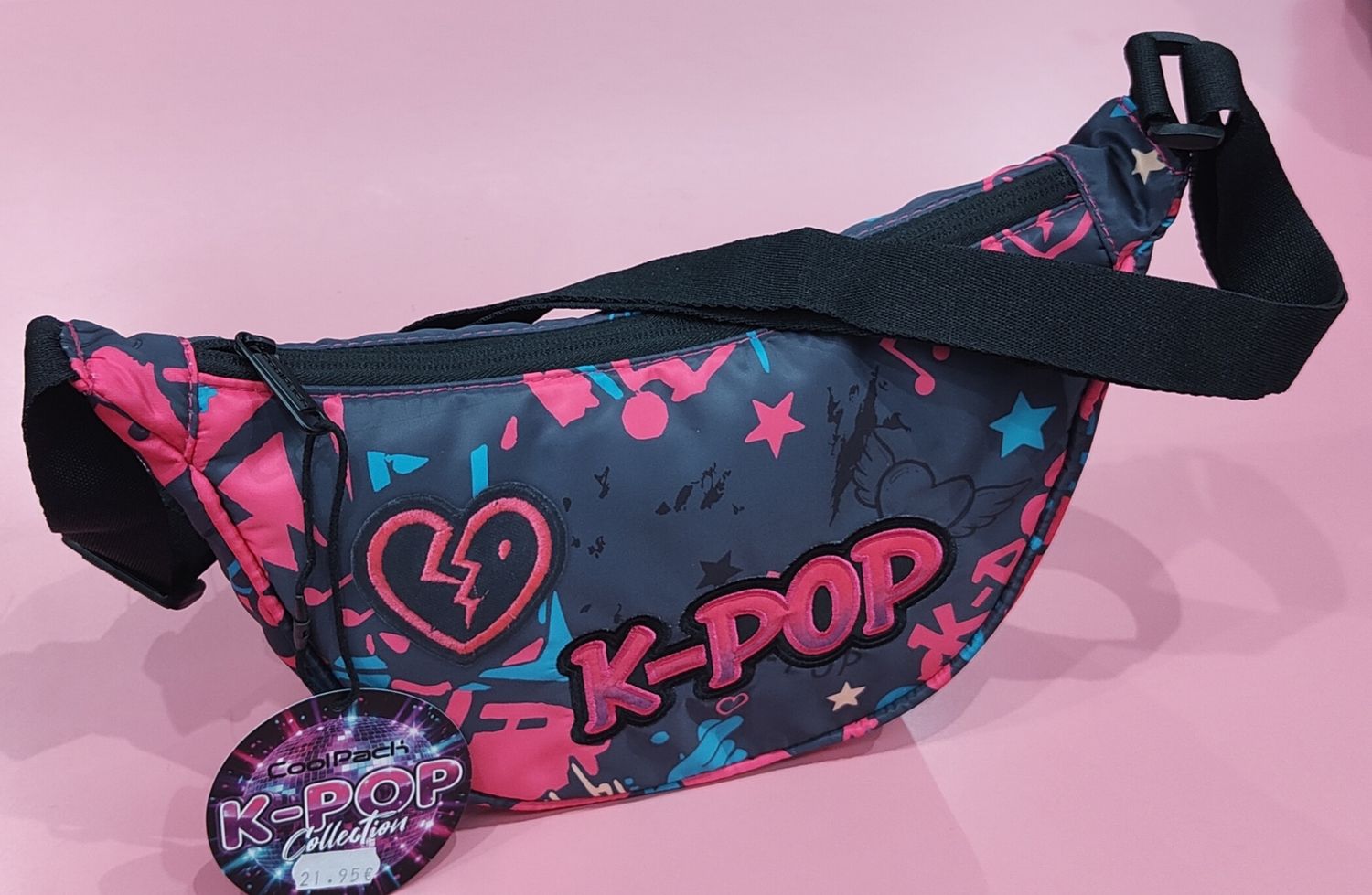 BOLSO BANDOLERA K-POP RIÑONERA DE COOLPACK BOLSO BANDOLERA K-POP RIÑONERA DE COOLPACK