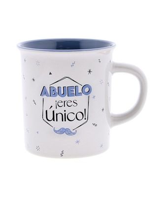 TAZA ABUELO ERES ÚNICO VINTAGE familia LOVELY STORY MUG GRANDE 