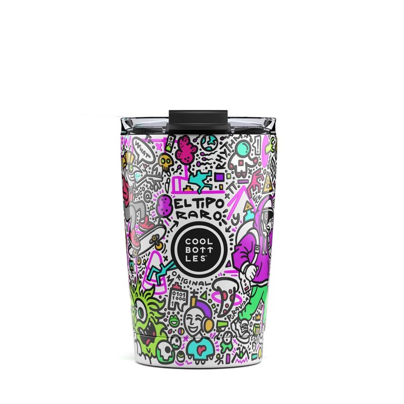 VASO TÉRMICO EL TIPO RARO 330 ML COOL BOTTLE ACERO INOXIDABLE 