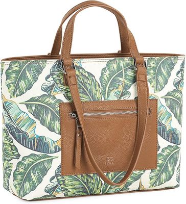 BOLSO SHOPPER MUJER SKAPAT CASUAL Y MODELO ESTAMPADO FLORAL 