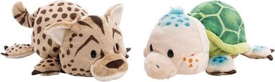 PELUCHE REVERSIBLE TORTUGA Y GUEPARDO PELUCHE REVERSIBLE TORTUGA Y GUEPARDO