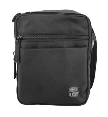 BOLSO BANDOLERA BARÇA MEDIANA NYLON NEGRO BOLSO BANDOLERA BARÇA MEDIANA NYLON NEGRO