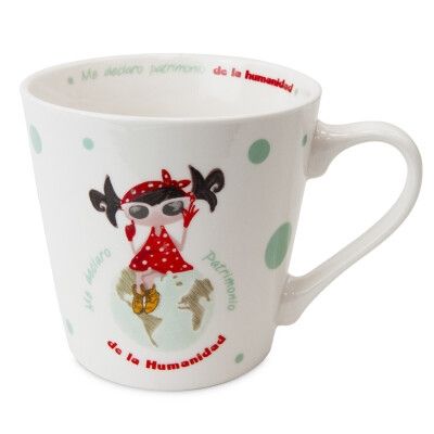 TAZA PATRIMONIO DE LA HUMANIDAD PEPITA VIAJERA TAZA PATRIMONIO DE LA HUMANIDAD PEPITA VIAJERA