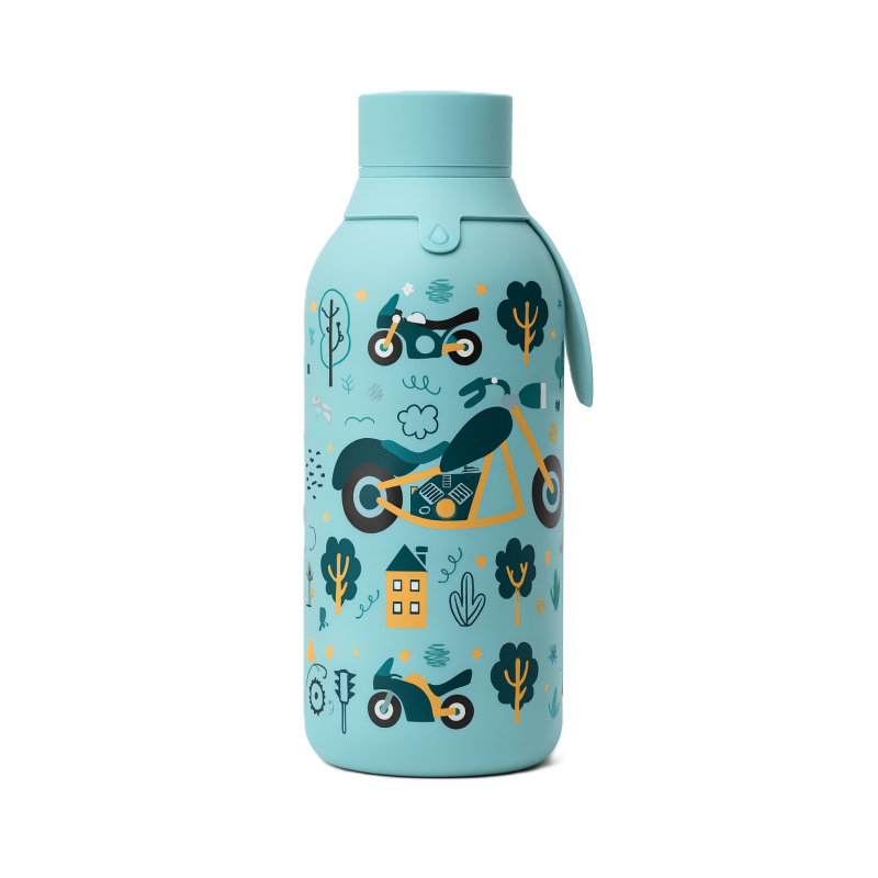 BOTELLA TÉRMICA MOTOS 500 ml ACERO INOXIDABLE Aurea 