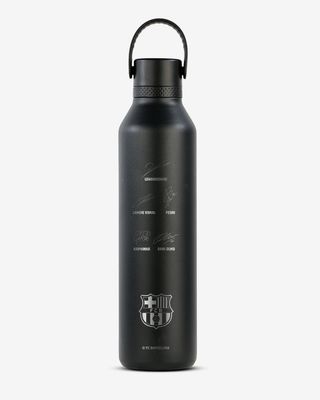 BOTELLA TÉRMICA BARÇA RUNBOTT 1 LITRO FUTBOL CLUB BARCELONA FIRMAS NEGRA ACERO INOXIDABLE Y CERÁMICA BOTELLA TÉRMICA BARÇA RUNBOTT 1 LITRO FUTBOL CLUB BARCELONA FIRMAS NEGRA ACERO INOXIDABLE Y CERÁMICA