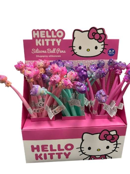 BOLÍGRAFO FLEXIBLE HELLO KITTY DIVERTIDO DISNEY COOLPACK TINTA AZUL BOLÍGRAFO FLEXIBLE HELLO KITTY DIVERTIDO DISNEY COOLPACK TINTA AZUL