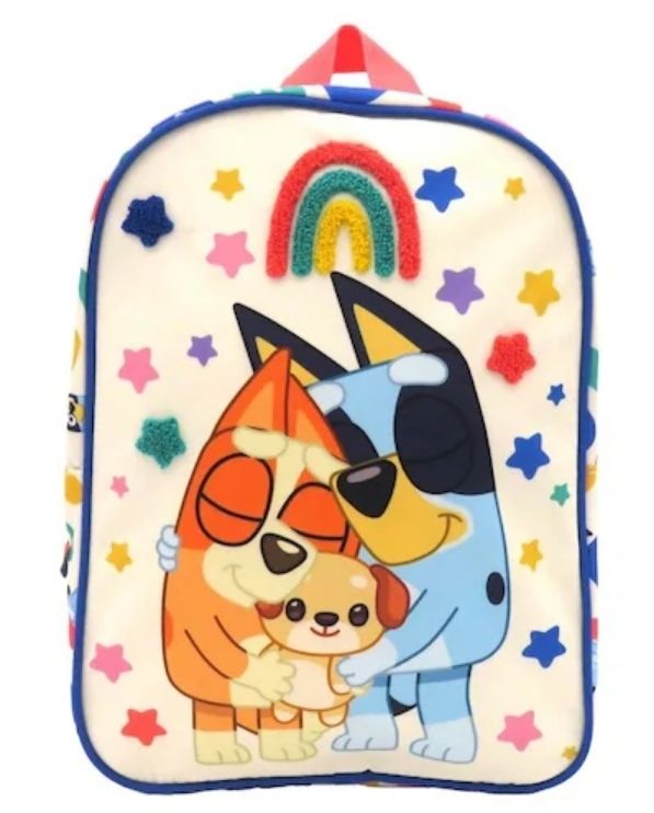 MOCHILA INFANTIL BLUEY RAINBOW MULTICOLOR MOCHILA INFANTIL BLUEY RAINBOW MULTICOLOR