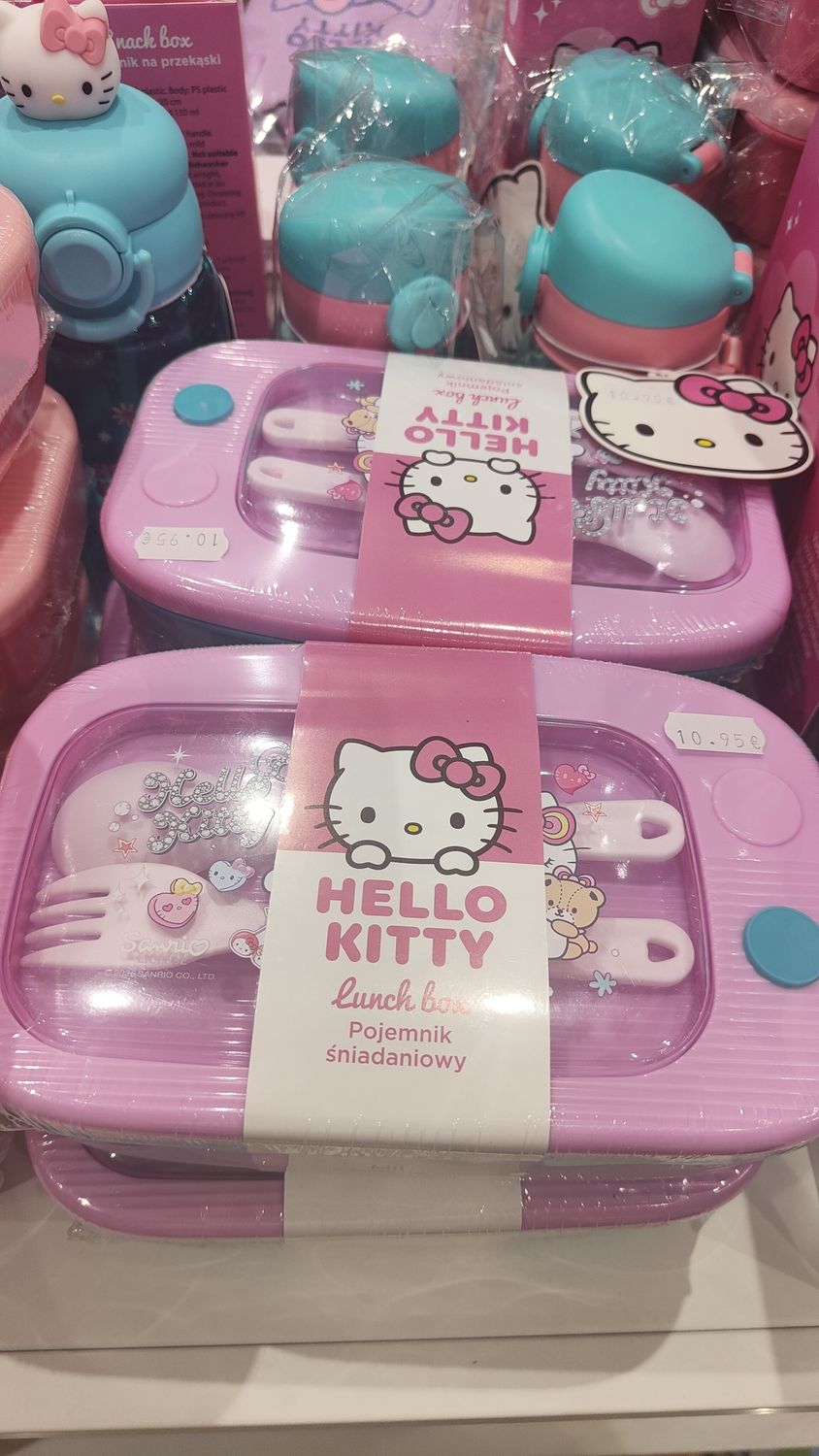 FIAMBRERA CON CUBIERTOS HELLO KITTY COOLPACK FIAMBRERA CON CUBIERTOS HELLO KITTY COOLPACK