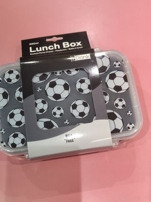 FIAMBRERA I DRINK FUTBOL LUNCH BOX porta alimentos con separador y cubiertos FIAMBRERA I DRINK FUTBOL LUNCH BOX porta alimentos con separador y cubiertos