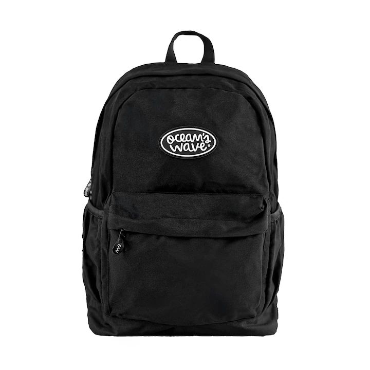 MOCHILA TENDENCIA NEGRA LISA OCEAN'S WAVE MOCHILA TENDENCIA NEGRA LISA OCEAN'S WAVE
