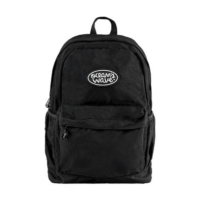 MOCHILA TENDENCIA NEGRA LISA OCEAN'S WAVE MOCHILA TENDENCIA NEGRA LISA OCEAN'S WAVE