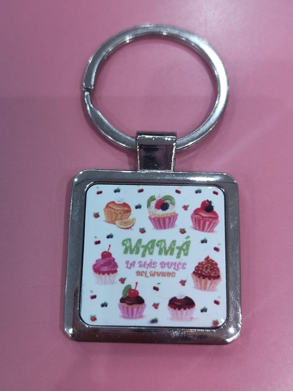 LLAVERO MAMÁ PASTELITOS CUP CAKES madre mama 