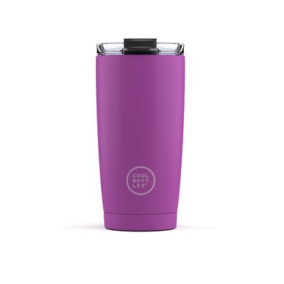 VASO TÉRMICO COOLBOTTLES VIOLETA LILA 550 ML TUMBLER VASO TÉRMICO COOLBOTTLES VIOLETA LILA 550 ML TUMBLER