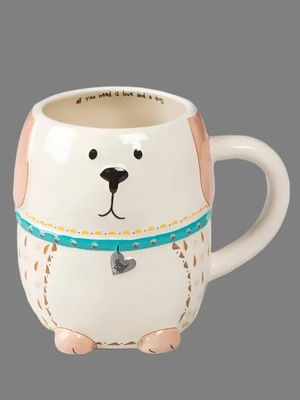 TAZA PERRO CERÁMICA NATURAL LIFE MUG DOG TAZA PERRO CERÁMICA NATURAL LIFE MUG DOG