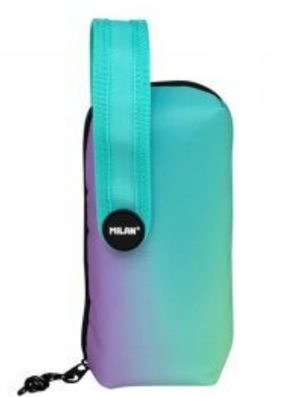 PLUMIER 4 ESTUCHE ESCOLAR MILAN turquesa Sunset REBAJAS 