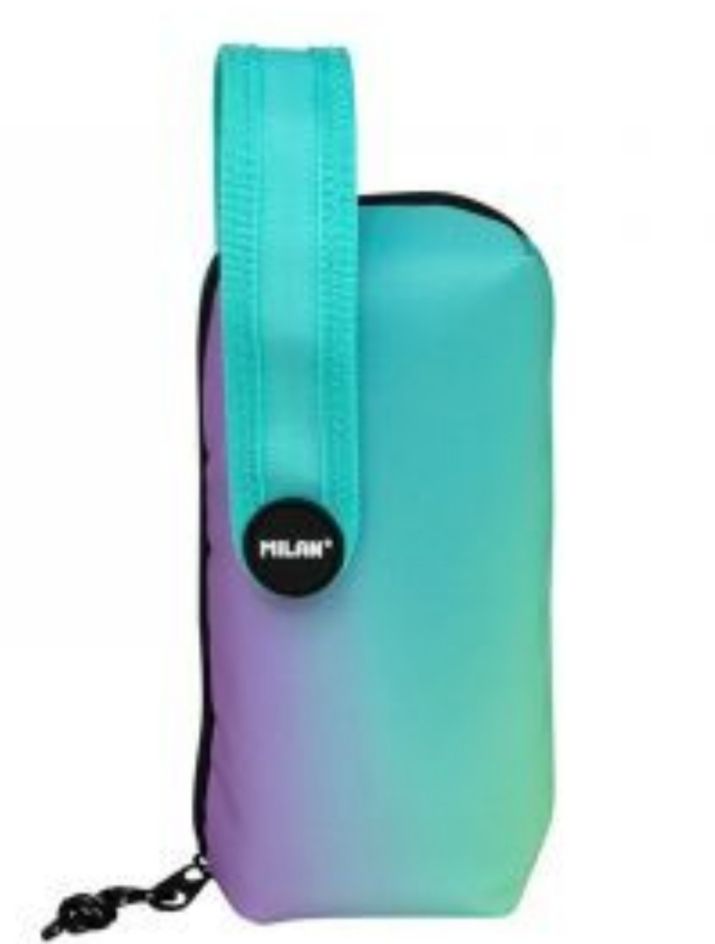 PLUMIER 4 ESTUCHE ESCOLAR MILAN turquesa Sunset REBAJAS 