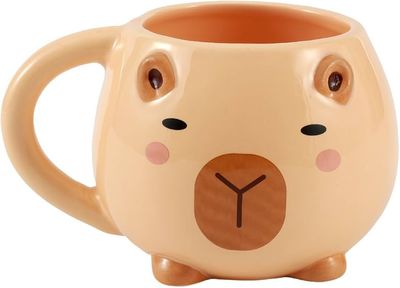 TAZA CAPIBARA CHUNKY I TOTAL MUG KAWAII CAPYBARA 