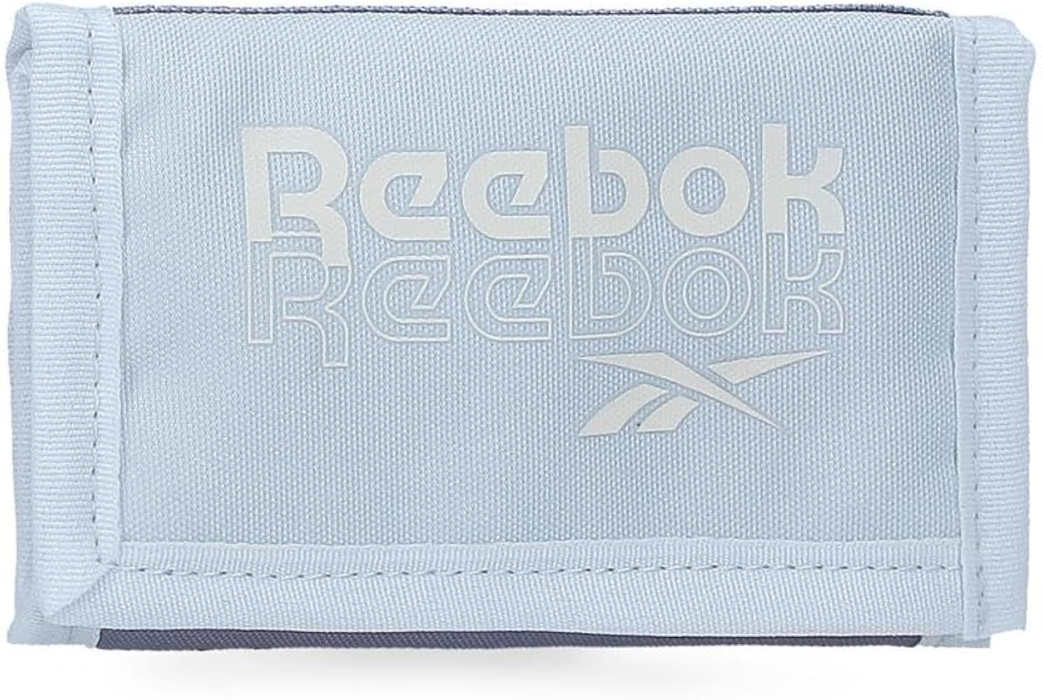 CARTERA BILLETERA DEPORTIVA REEBOK JUVENIL AZUL CLARO velcro 