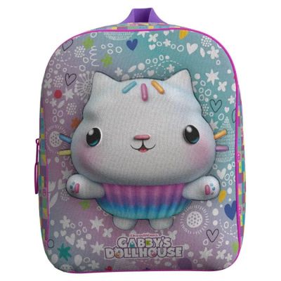 MOCHILA INFANTIL GABBY'S DOLLHOUSE MUFFIN 3D GATO MOCHILA INFANTIL GABBY'S DOLLHOUSE MUFFIN 3D GATO