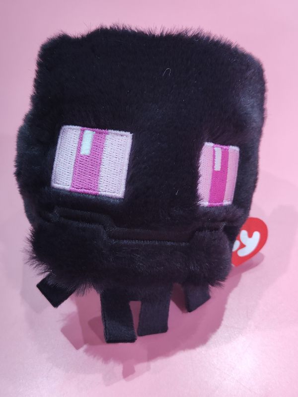 PELOTA PELUCHE TY MINECRAFT ENDER DRAGÓN BEANIE BOUNCERS BALLONS  10 CM