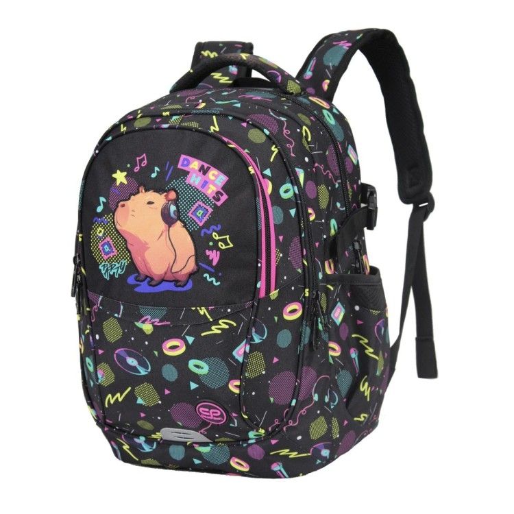 MOCHILA GRANDE ESCOLAR CAPIBARA DUO COOLPACK ADAPTABLE 27 LITROS 