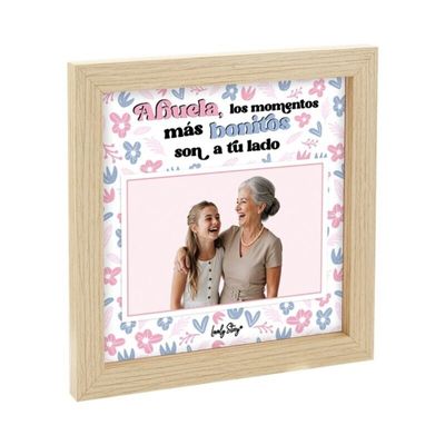 MARCO FOTOS ABUELA LOVELY STORY MADERA 