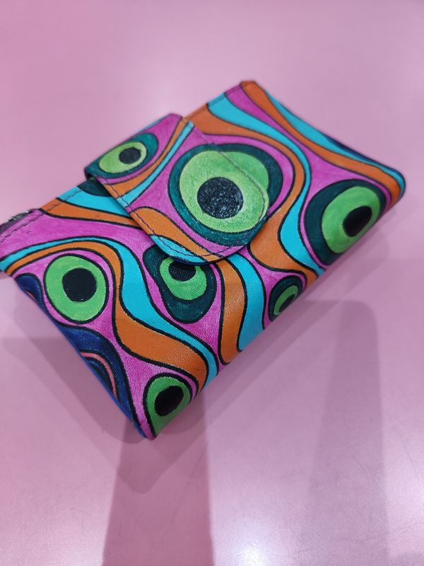 BILLETERO MUJER PEQUEÑO AGUAS BELMONTE CARTERA MULTICOLOR REBAJAS 