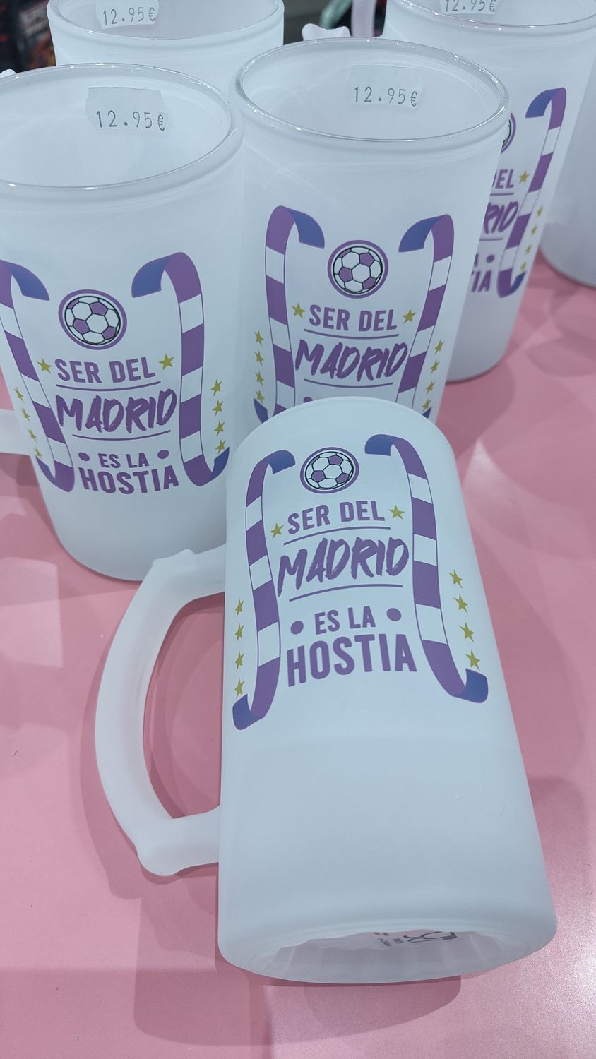 JARRA DE CERVEZA REAL MADRID JARRA DE CERVEZA REAL MADRID