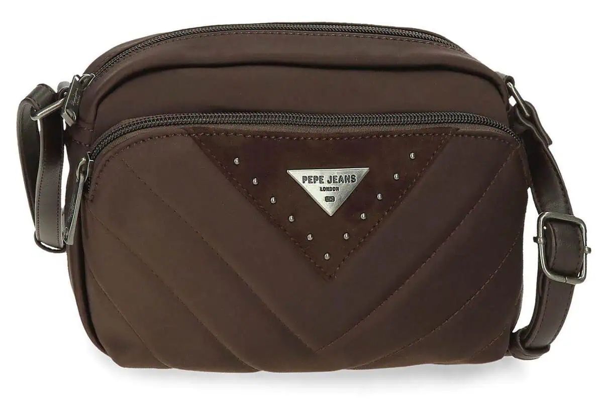 BOLSO BANDOLERA MUJER PEPE JEANS NATALIE MARRÓN REBAJAS BOLSO BANDOLERA MUJER PEPE JEANS NATALIE MARRÓN REBAJAS