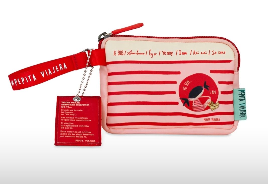 MONEDERO YO SOY PEPITA VIAJERA PORTAMONEDAS MONEDERO YO SOY PEPITA VIAJERA PORTAMONEDAS