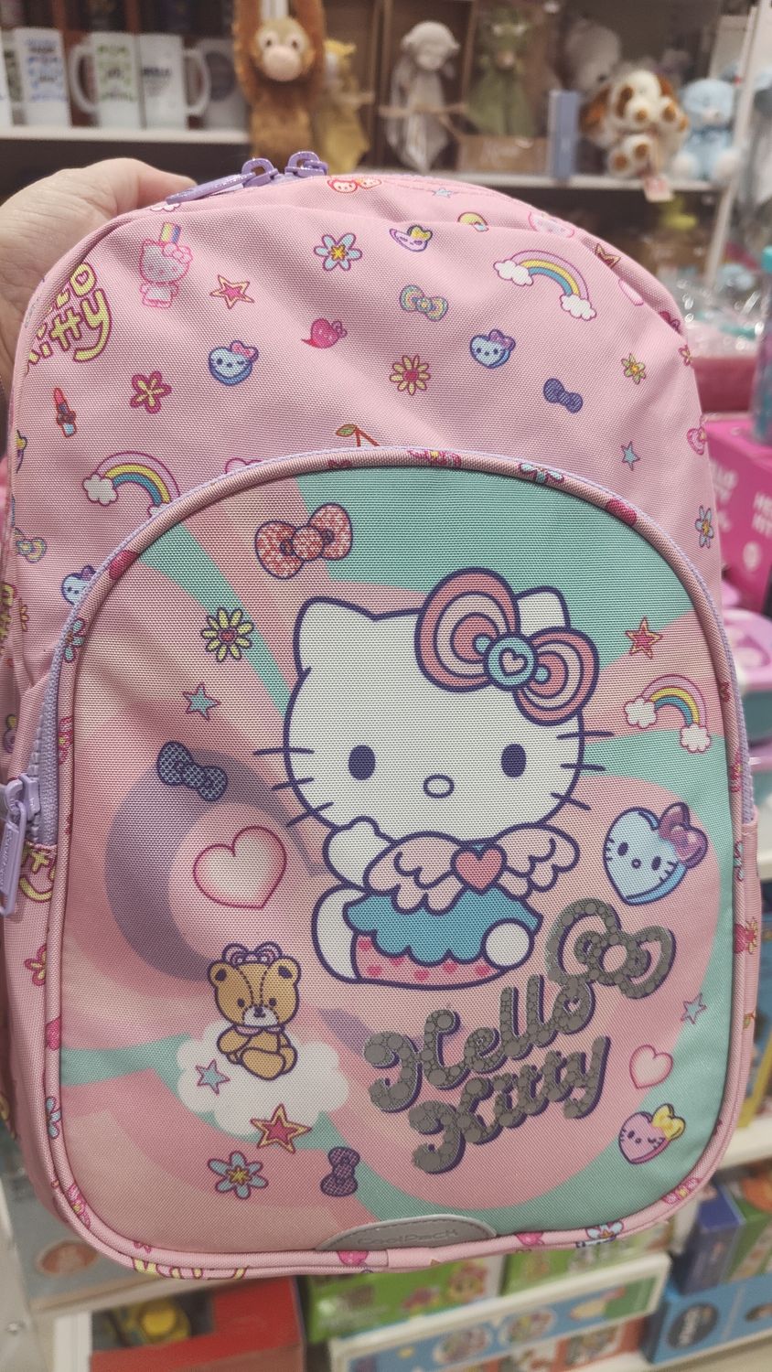 MOCHILA HELLO KITTY TOBY PEQUEÑA COOLPACK INFANTIL 