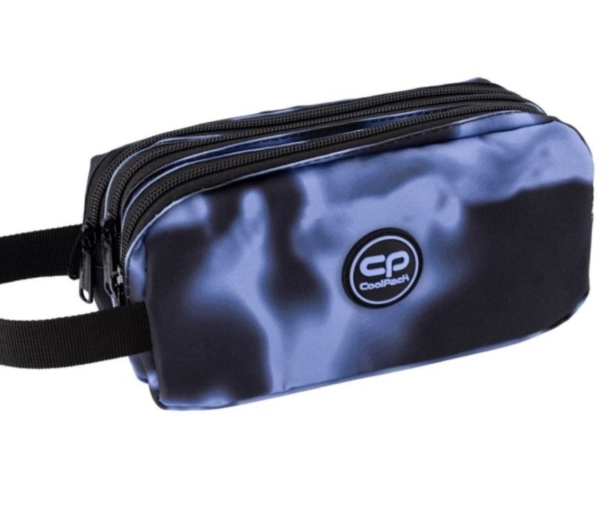 ESTUCHE TRIPLE COOLPACK PRIMUS LAZURYT portatodo LILA NEGRO 
