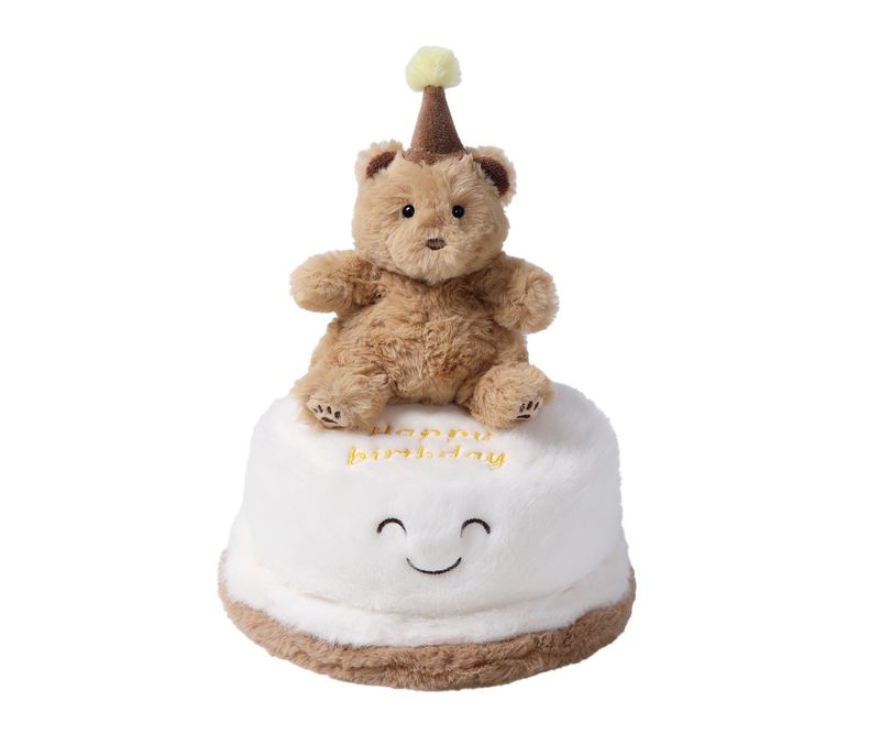 OSITO PELUCHE CUMPLEAÑOS MCHUGS CALENTITO MICROONDAS TÉRMICO CON BOLSA DE SEMILLAS DE LAVANDA 