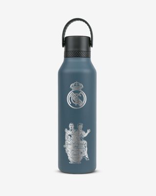 BOTELLA TÉRMICA REAL MADRID 600ML. RUNBOTT escudos y jugadores OCEAN