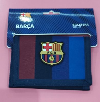 CARTERA BILLETERA VELCRO BARÇA SAFTA nueva 2026 juvenil FC Barcelona velcro CARTERA BILLETERA VELCRO BARÇA SAFTA nueva 2026 juvenil FC Barcelona velcro