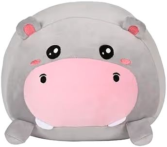COJÍN HIPOPÓTAMO KAWAII I TOTAL ALMOHADA PELUCHE HIPOPÓTAMA COJÍN HIPOPÓTAMO KAWAII I TOTAL ALMOHADA PELUCHE HIPOPÓTAMA