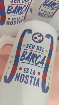 JARRA DE CERVEZA BARÇA FUTBOL CLUB BARCELONA 