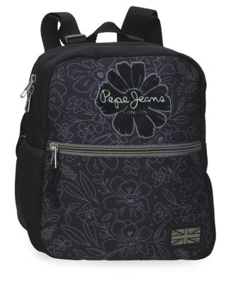 MOCHILA PASEO PEPE JEANS MUJER ELOISE 28 CM NEGRO MOCHILA PASEO PEPE JEANS MUJER ELOISE 28 CM NEGRO