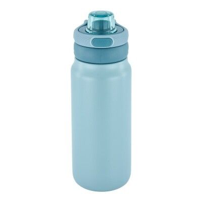 BOTELLA TÉRMICA SPORT VERDE ESMERALDA 750 ML AUREA ACERO INOXIDABLE Y CERÁMICA 