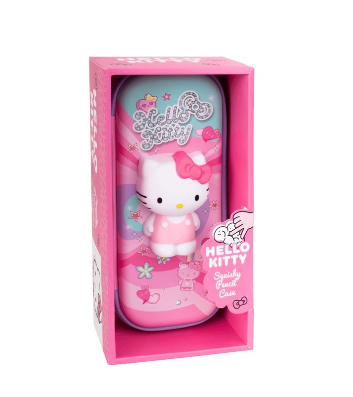 ESTUCHE ESCOLAR SQUISHY HELLO KITTY de COOLPACK RÍGIDO 