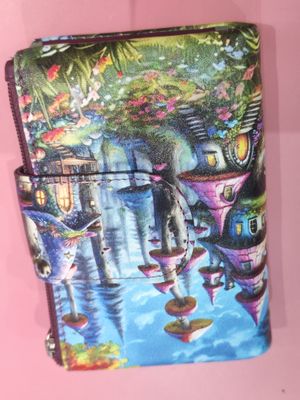 BILLETERO MUJER PEQUEÑO FANTASÍA CARTERA DE PIEL BELMONTE MULTICOLOR BILLETERO MUJER PEQUEÑO FANTASÍA CARTERA DE PIEL BELMONTE MULTICOLOR